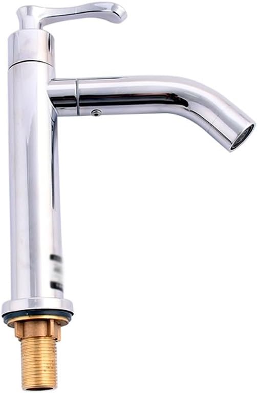 The Water Outlet Can Be 360 Rotating Basin Single Cold Electroplating Faucet Ceramic Basin Faucet