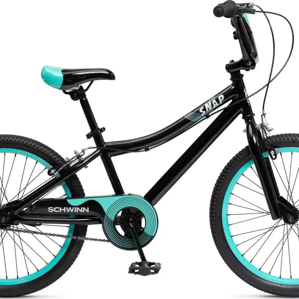Schwinn 20 Snap Boys Kids Bike, Black