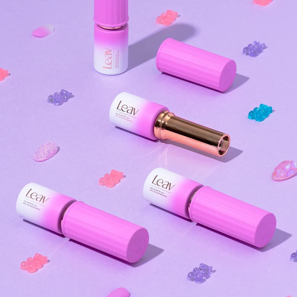 Fanfare Syrup Gel Nail Polish 8 Colors Set, Pastel Tone with Light Blue Yellow Light Green Syrup Festival Party Mood Gel Nail Soak Off UV Gel Manicure Design Kit