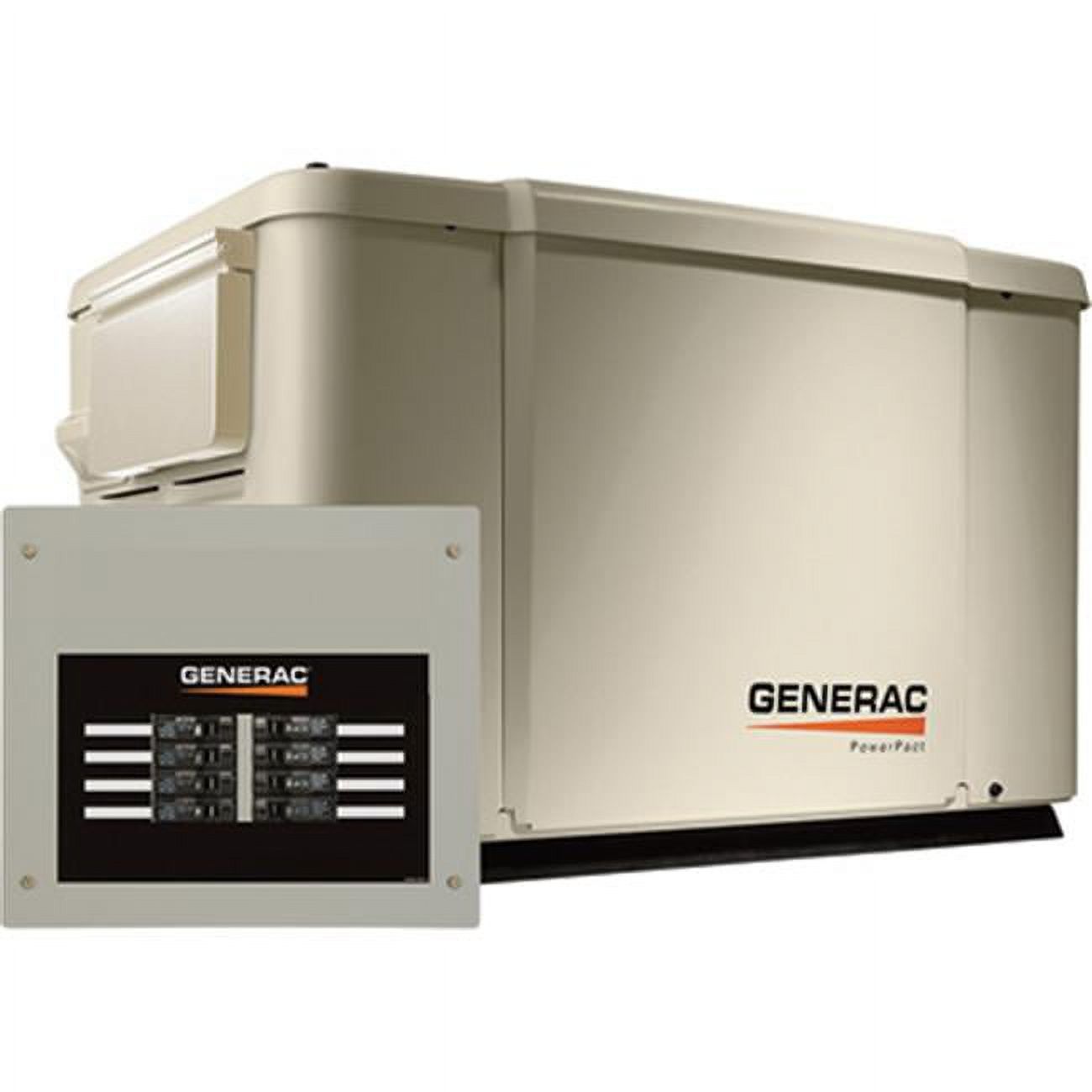 Generac  PowerPact Air-Cooled Home Standby Generator - Steel Enclosure