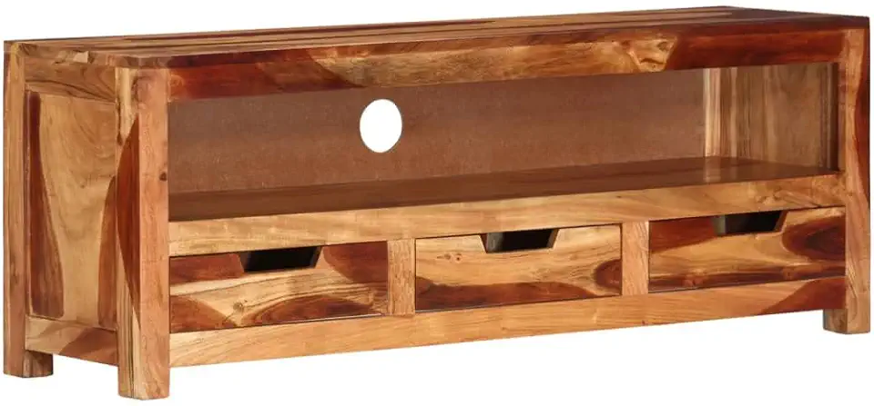 TV Cabinet,TV Table,Farmhouse TV Stand,Media Cabinet,Side Cabinet,Mid-Century Modern Entertainment Center,TV Desk Storage Rack,TV Stand with Drawers, 43.3