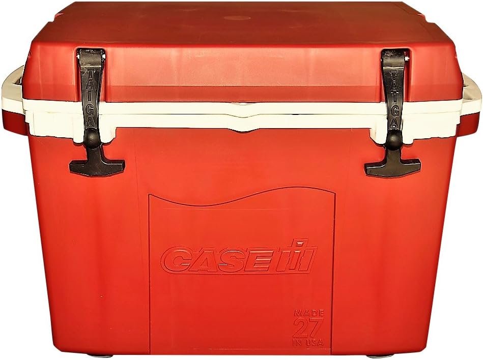 Case IH Hard Cooler, 27 Quart, Red, 1 Count