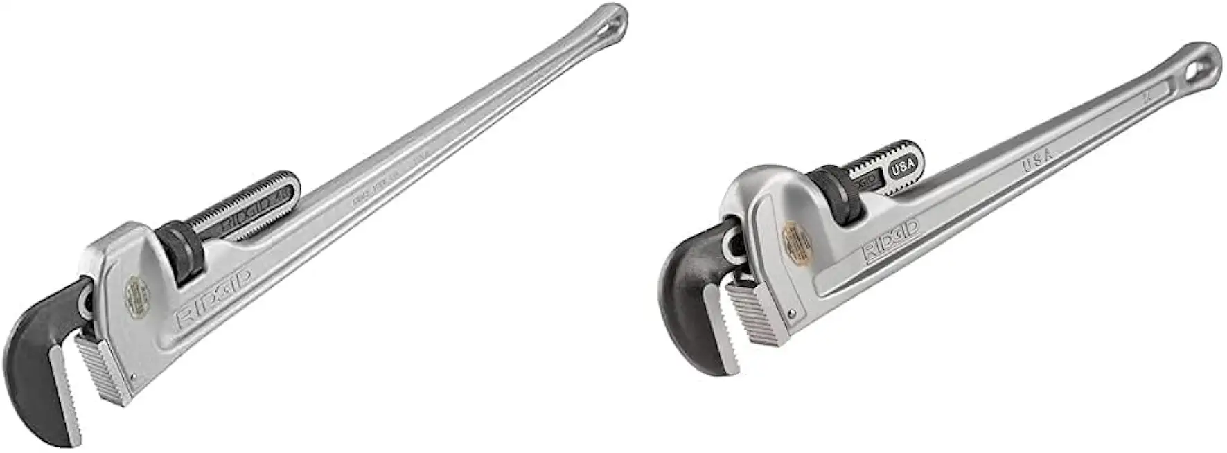 RIDGID 31115 Aluminum Straight Pipe Wrench, 48