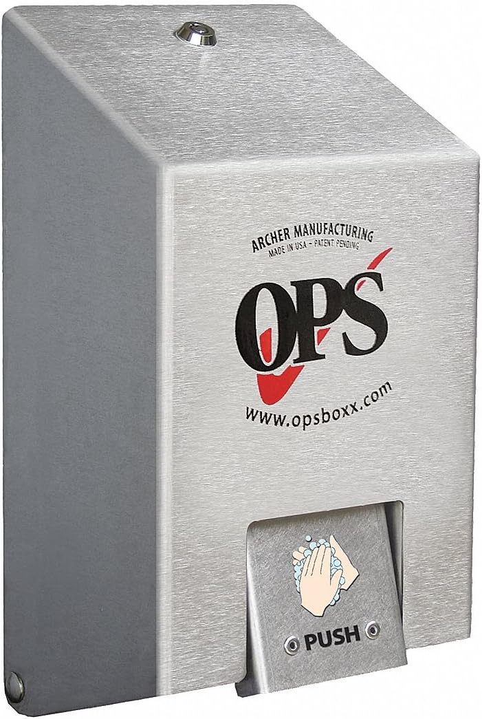 Soap Dispenser, Stainless Steel, Manual