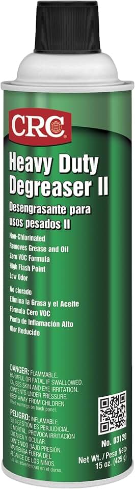 CRC Heavy Duty Degreaser II, 15 Wt Oz, 03120CS (Pack of 12)