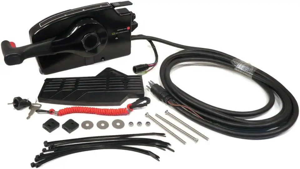 The ROP Shop | Side Mount Remote Control Assembly for Mercury Sportjet Rigging Marine Motor Box