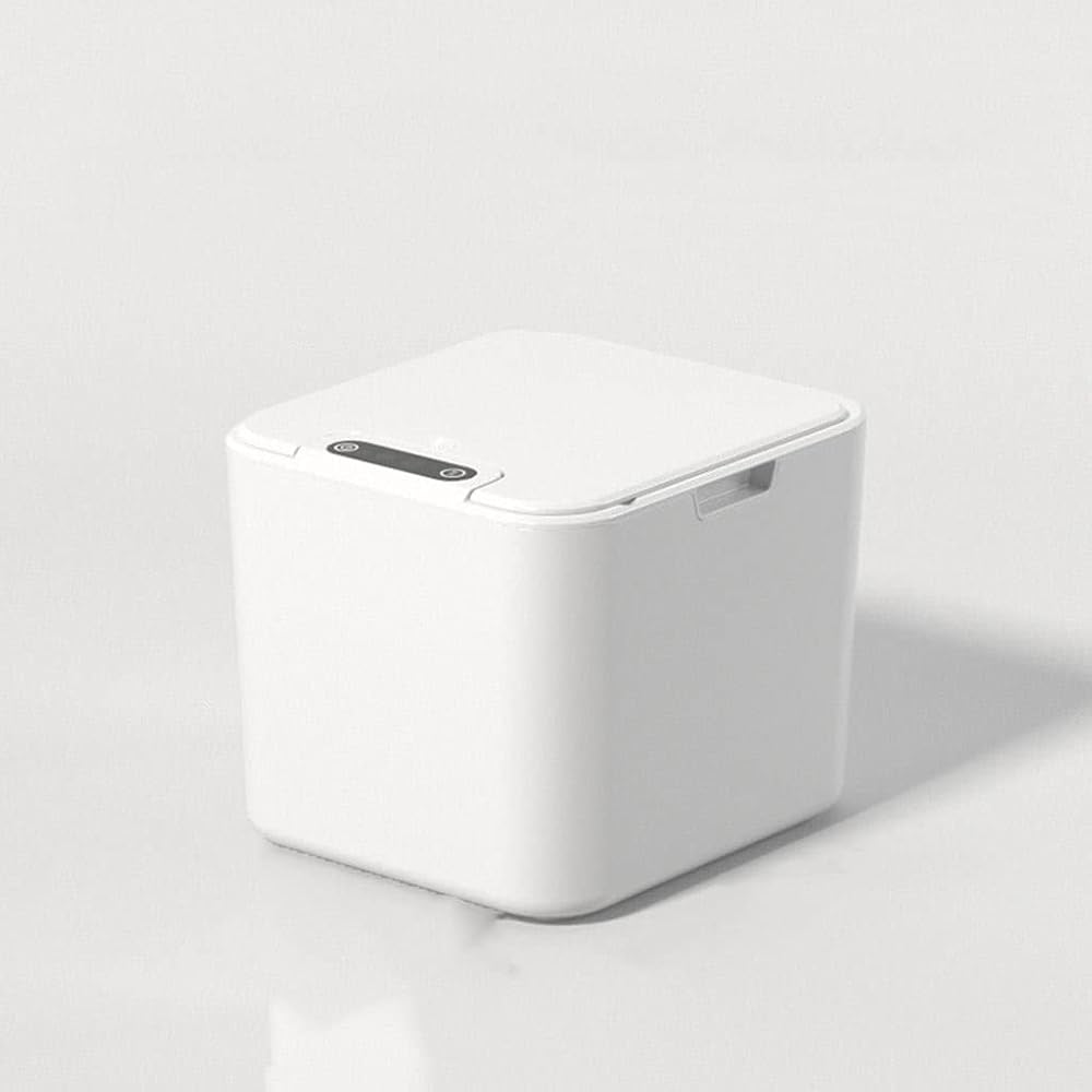 Smart Sensor Trash Can for Kitchen Garbage Tin for Bathroom Family Living Room Cracks Auto Sensing Trash Bin, D