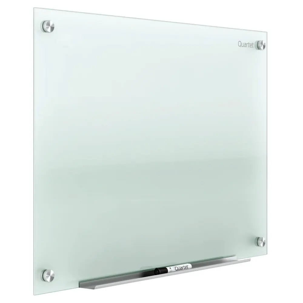 Quartet Infinity Glass Dry-Erase Whiteboard, 96 x 48 , Frosted Surface, Frameless (G9648F-A)