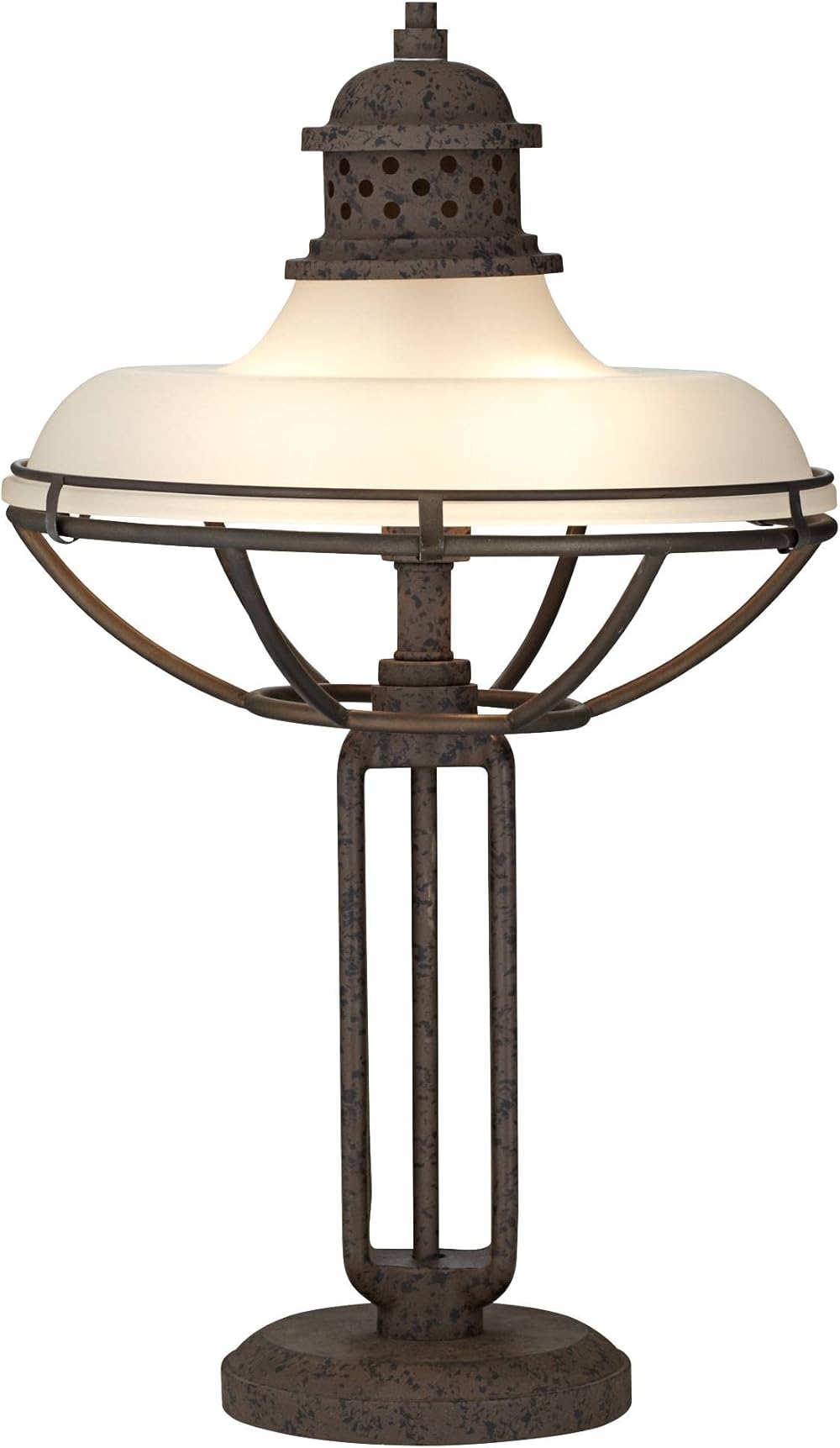 Franklin Iron Works Rustic Industrial Table Lamp 26 1/2
