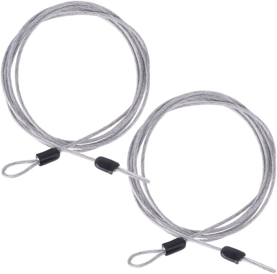 2 Pack Curtain Pendant Rope Stainless Steel Balcony Clothesline Indoor Outdoor Laundry Hanger Clothes Dryer (Color : E, Size : 1)