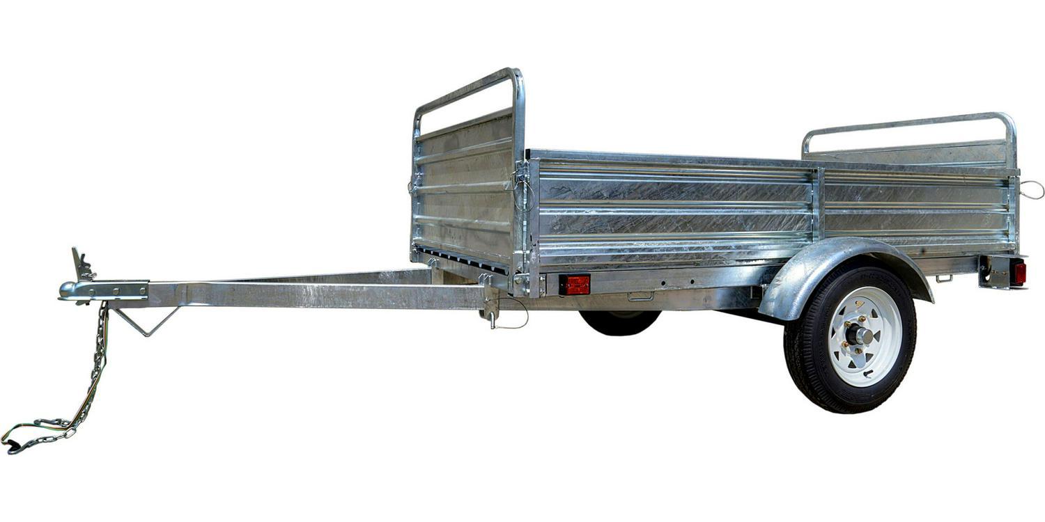 DK2 4.5-ft x 7.5-ft Steel Utility Trailer (1295-lb Capacity)
