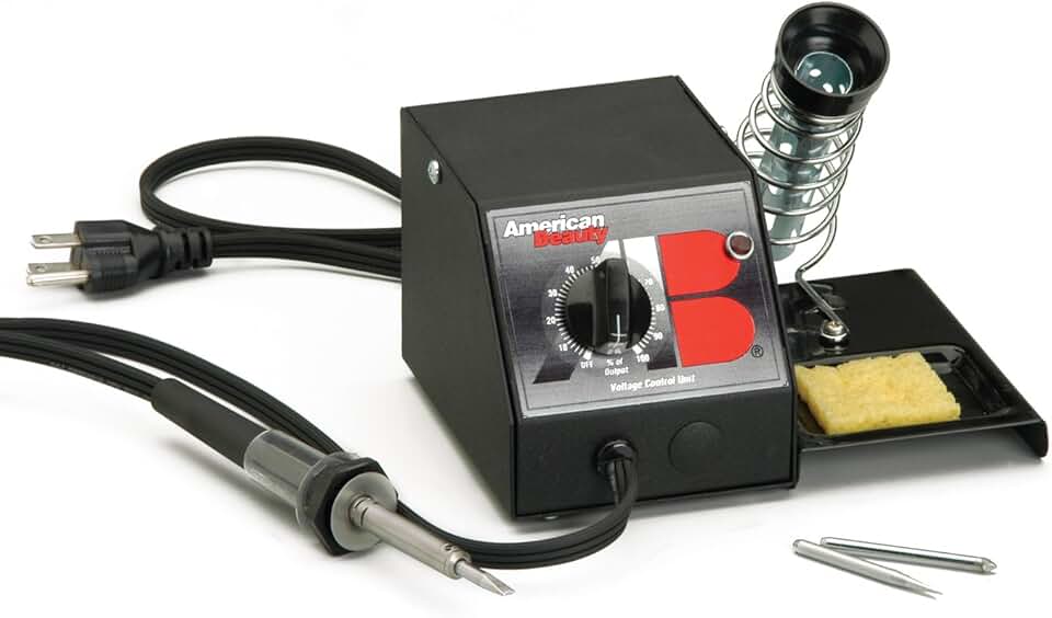 American Beauty V36GM3 Industrial Grade Soldering Station, 40 Watt