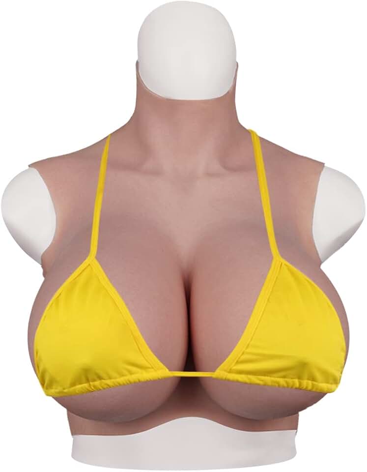Oil-free 8th Generation Silicone Breastplate With Makeup Skin Float Point Inside Airbag Silicone Filler Look Natural