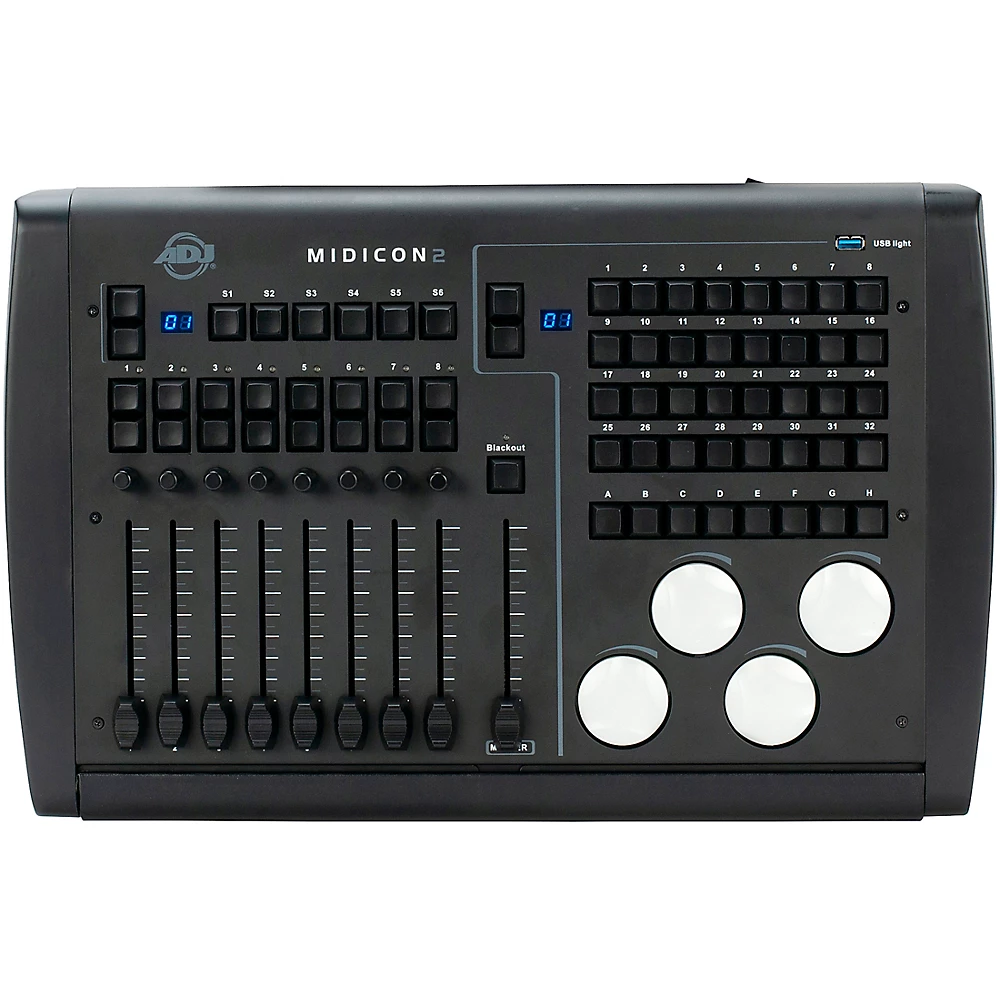 American DJ MIDICON-2 Professional USB Powered Midi Software Controller