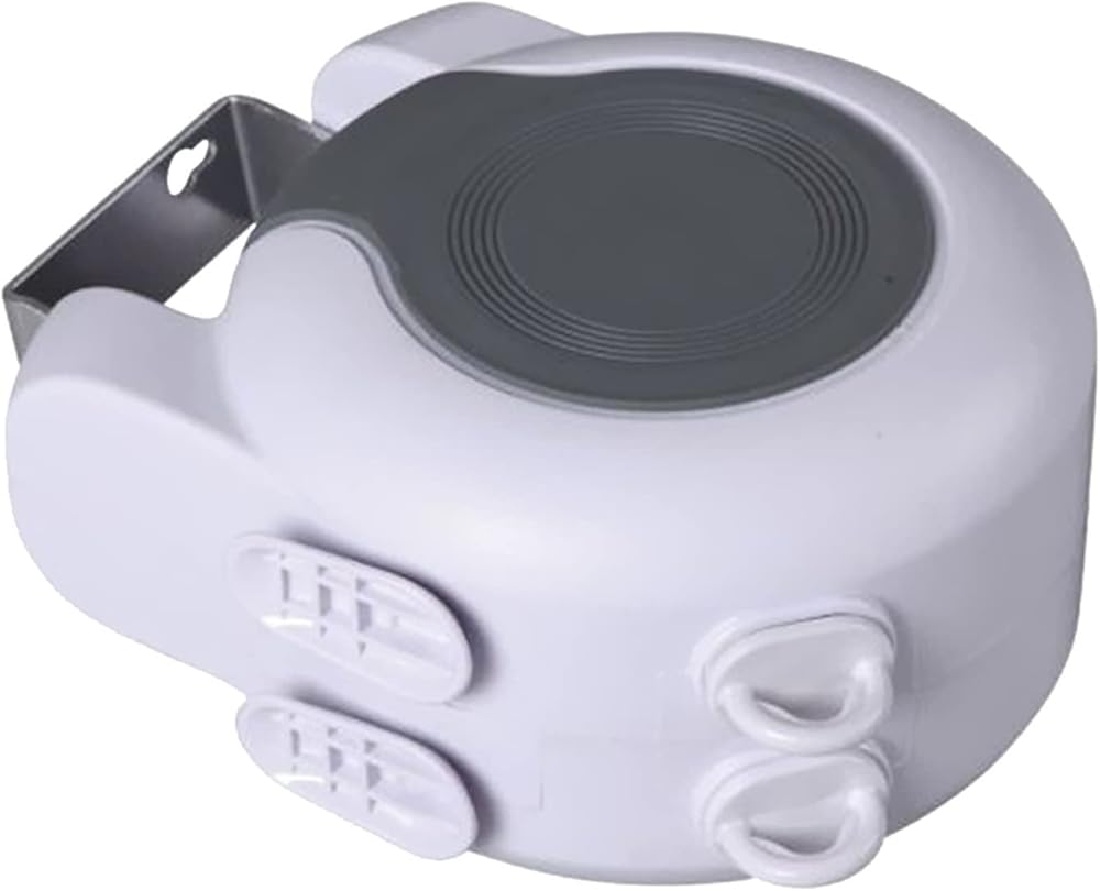 Retractable Clothesline Heavy Duty Portable Clothes Dryer with 2 Adjustable PVC Rope String Clothes Line Dryers Organiser Laundry Clothesline (Color : A, Size : 13m)