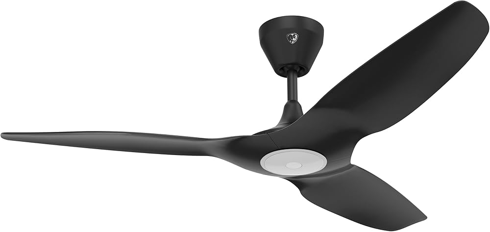 Haiku L, Smart Ceiling Fan – Energy Efficient Cooling for Home, Bedroom, Office, Living Space, and More – 16 Lighting Settings with 7 Speed Settings – 52” - Black