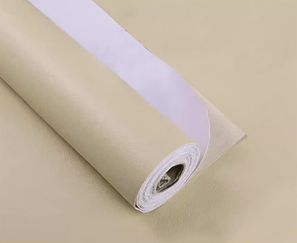 Leather Repair Tape,Vinyl Repair Patch, Leather Patch Tape for Furniture, Sofa, Car Seats, Office Chairs (Beige White,138x50 inch)