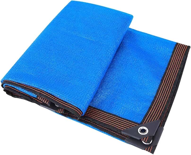 Garden 90% Shade Cloth, Resistant Sun Shade Net, Garden Mesh Tarp with HDPE Material and Reinforced Grommets Shade Trap for Greenhouse, Plant, Pergola, Patios, Yards