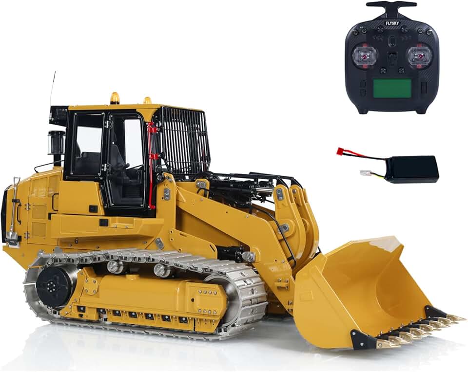 1/14 LESU RC Hydraulic Loader 973K Metal RTR Remote Control Tracked Car Model