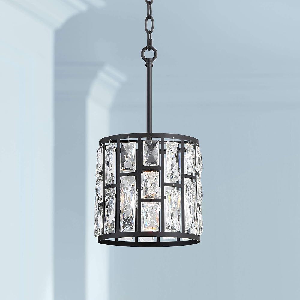 Vienna Full Spectrum Sofie Black Mini Pendant Lighting Fixture 8 1/2
