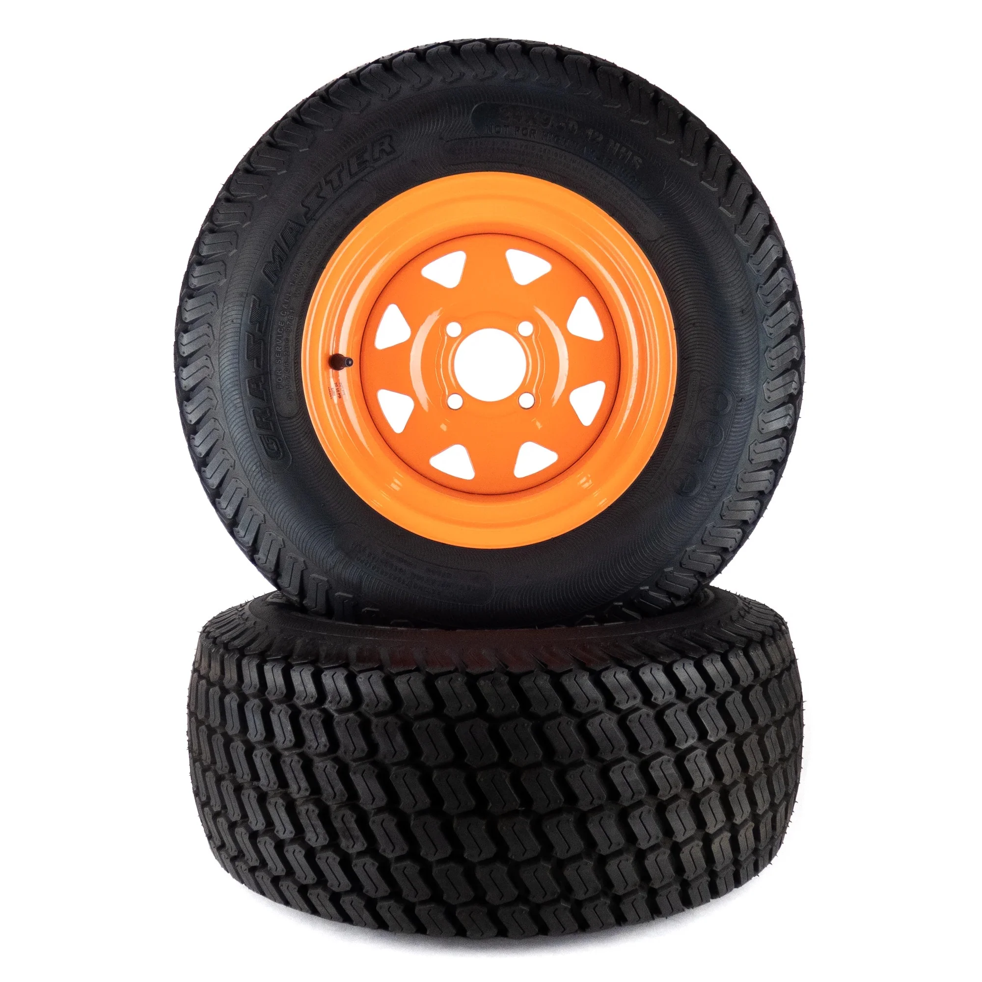 (2) Wheel Assemblies 24x9.50-12 Fits Scag V-Ride II 48