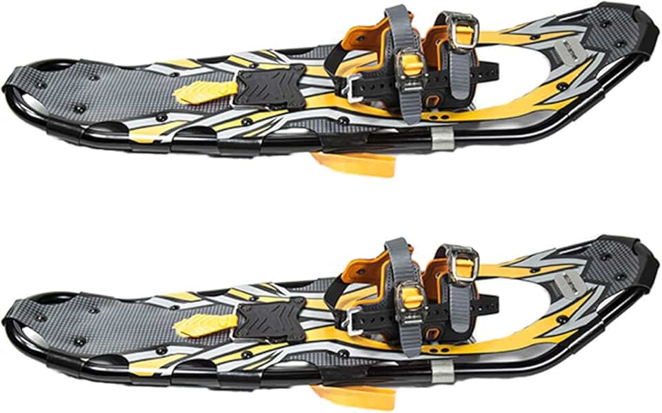 Multi-Size Snow Shoes Suits, Snow Mountain Equipment, Outdoor Equipment Snow Walking Shoes, Outdoor Suits, Hiking Shoes, Snowboards (Color : 55cm)