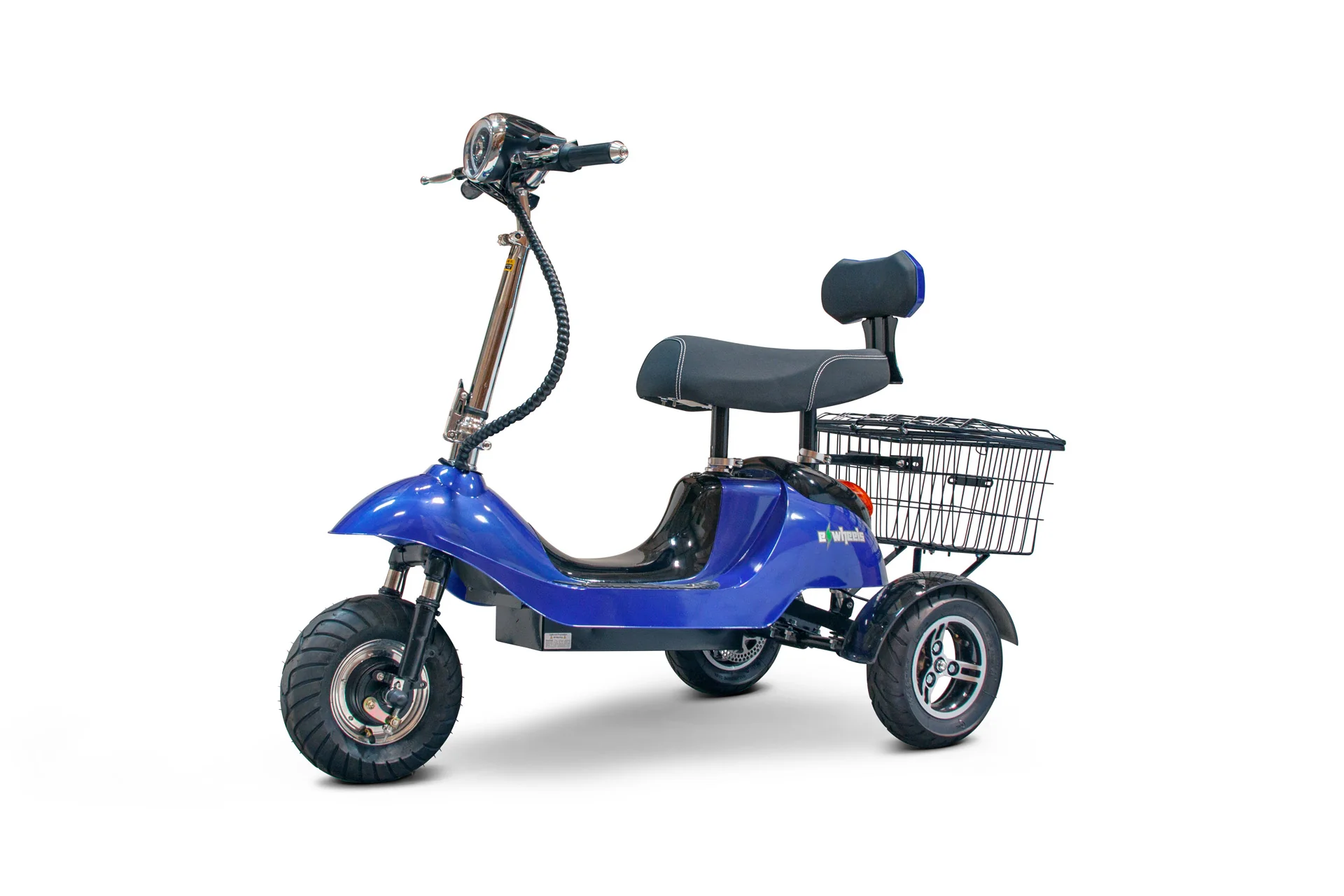 eWheels - 3 Wheels Recreational Mobility Scooter - 300lbs Weight Capacity - EW-19