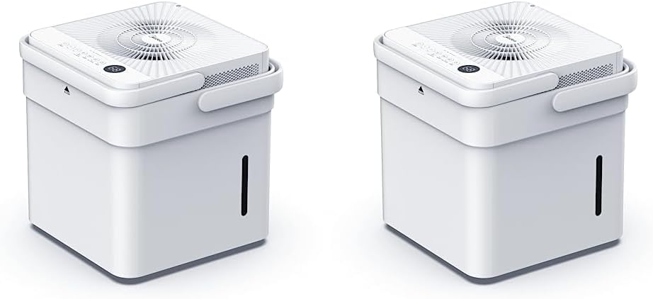 Midea Cube Dehumidifier (50 Pint) and Midea Cube Dehumidifier (20 Pint)