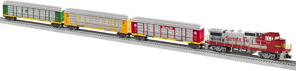 Santa Fe Dash 8 AutoRack LionChief Bluetooth 5.0 Set