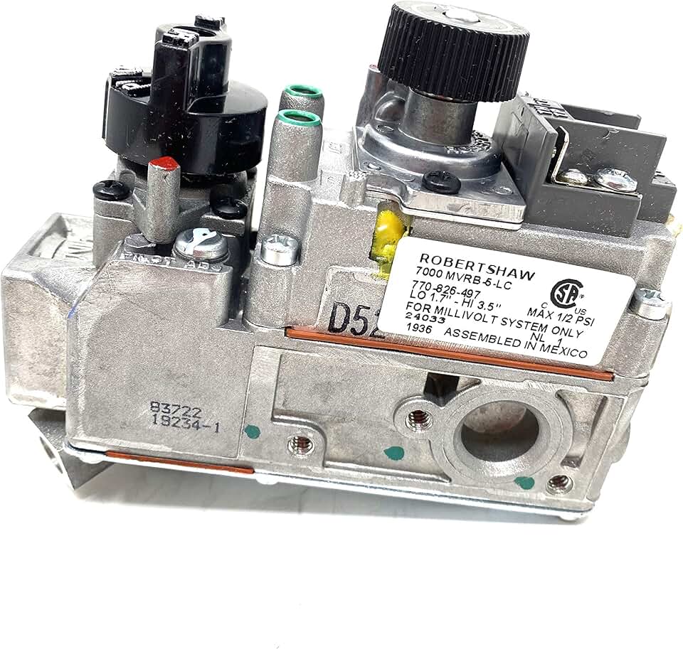 IHP OEM - HHT Gas Fireplace Robert Shaw Valve - NG (24033) - Original OEM Part