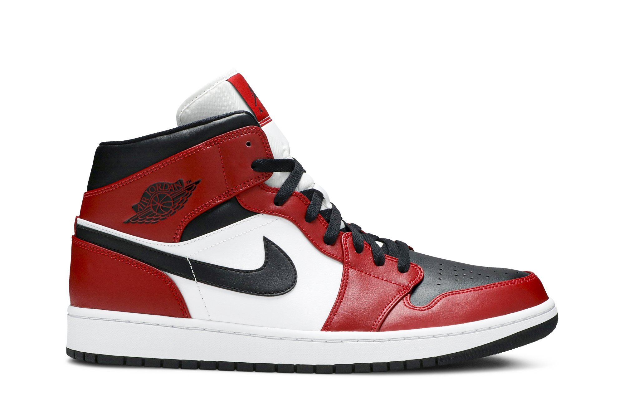 Air Jordan 1 Mid 'Chicago Black Toe' 554724-069