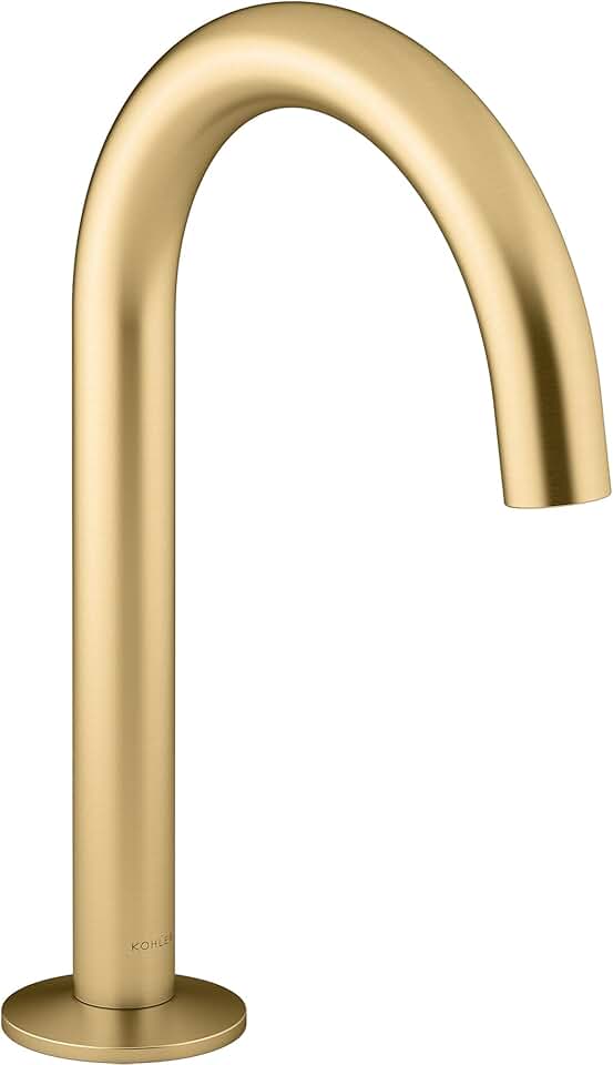 Kohler 77967-2MB Components Plumbing Fixtures, Vibrant Brushed Moderne Brass