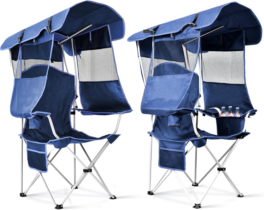 Kit with Canopy Chair with Cooler | Large Cooler Bag