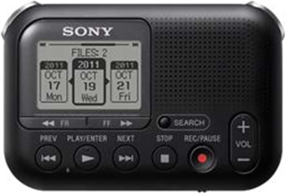 Sony ICDLX30BLK Digital Flash Voice Recorder