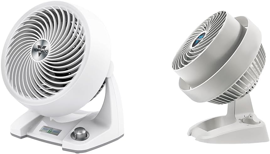 Vornado 533DC Energy Smart Small Air Circulator Fan Bundle 530 Compact Whole Room Air Circulator Fan