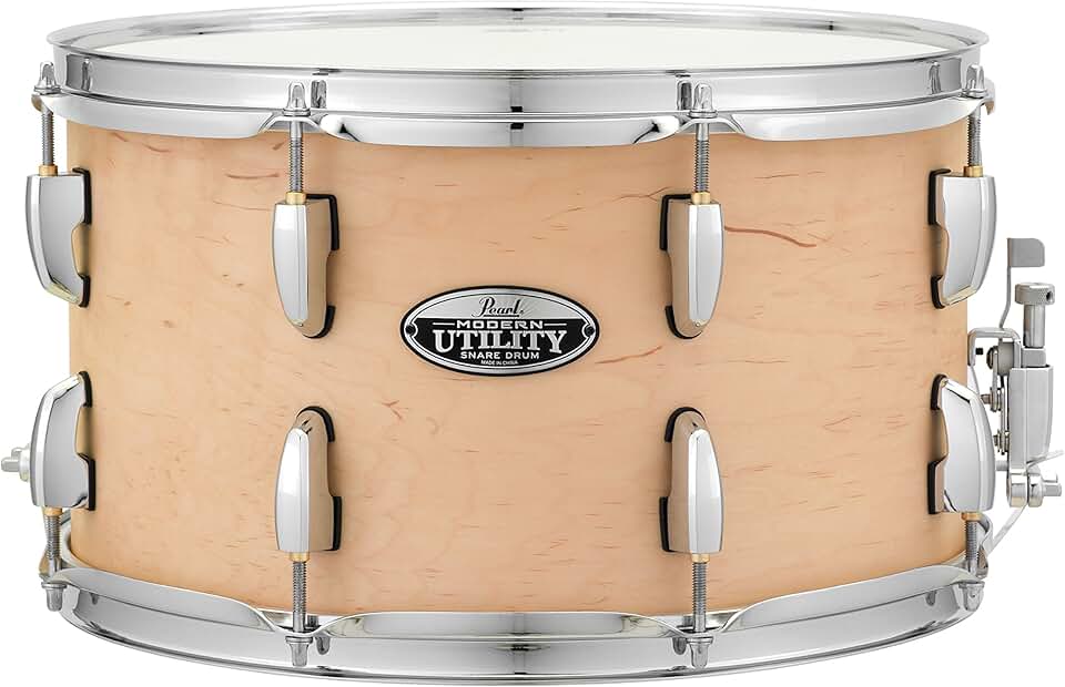 Pearl Snare Drum, Matte Natural (MUS1480M224)