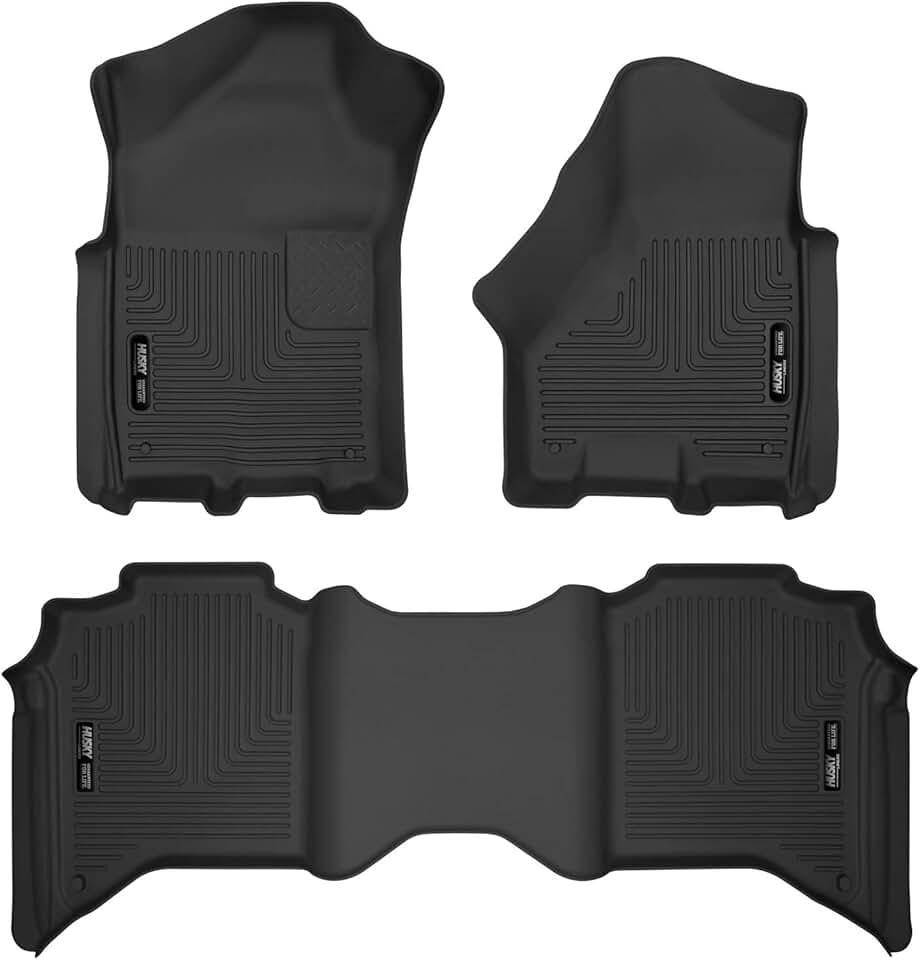 Husky Liners 54788 Fits 2019-20 Dodge Ram 2500 Crew Cab X-act Contour Front and 2nd Seat Floor Liners