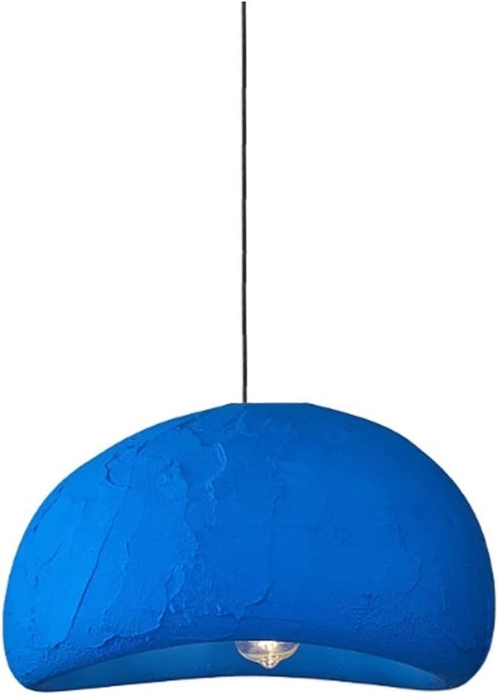 Resin Light Japanese Style Bird's Nest Schandeliers Adjustable E26/E27 Suspension Lamp Kitchen Island Bar Ceiling Hanging Lamp Fixture for Bedroom Living Dining Room Hall/B/23.6In