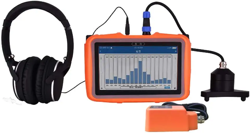 L50 Acoustic Pipeline Water Leak Detector, Smart Home Use Plumber Leak Detector