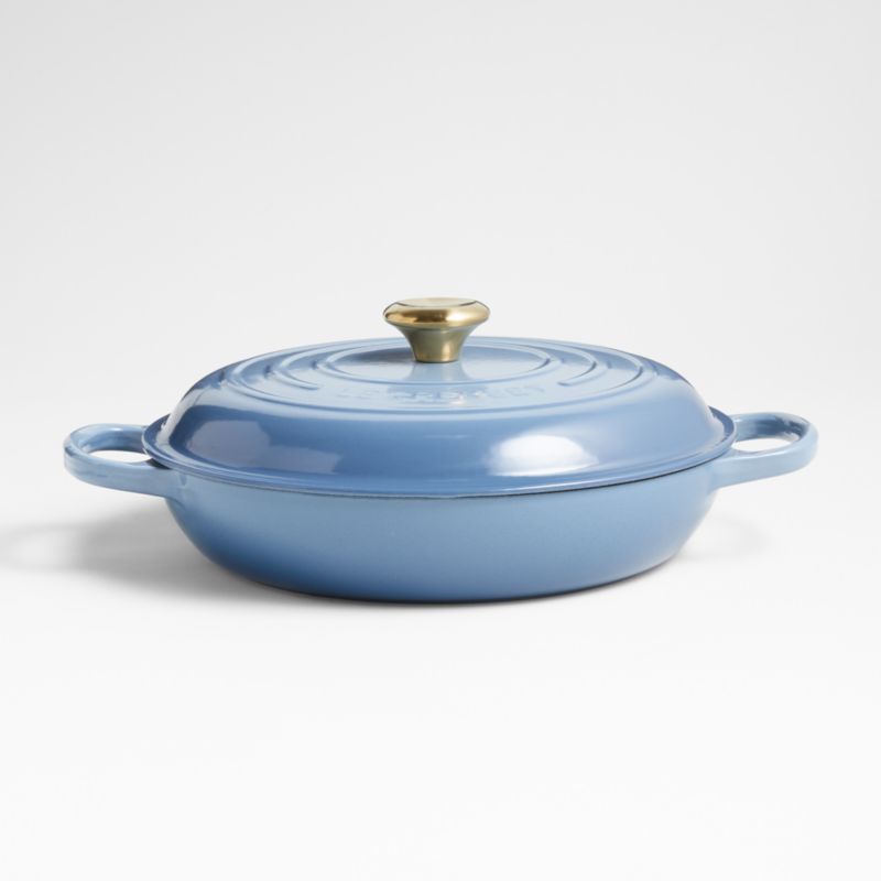 Le Creuset ® Signature 3.5-Qt. Chambray Braiser