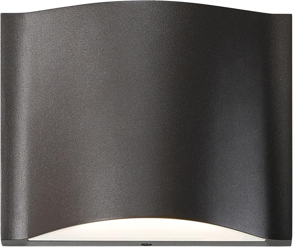 Sonneman 7239.72-WL Contemporary Modern LED Wall Sconce from Drift Collection in Bronze/Dark Finish