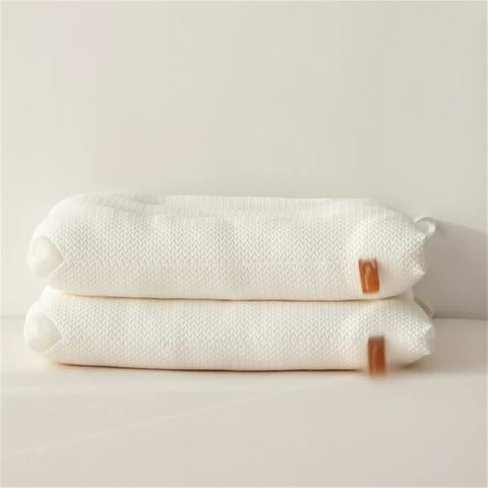 Knitted Washable Pillow to Help Sleep A Pair of Household Pillows are Comfortable and Soft