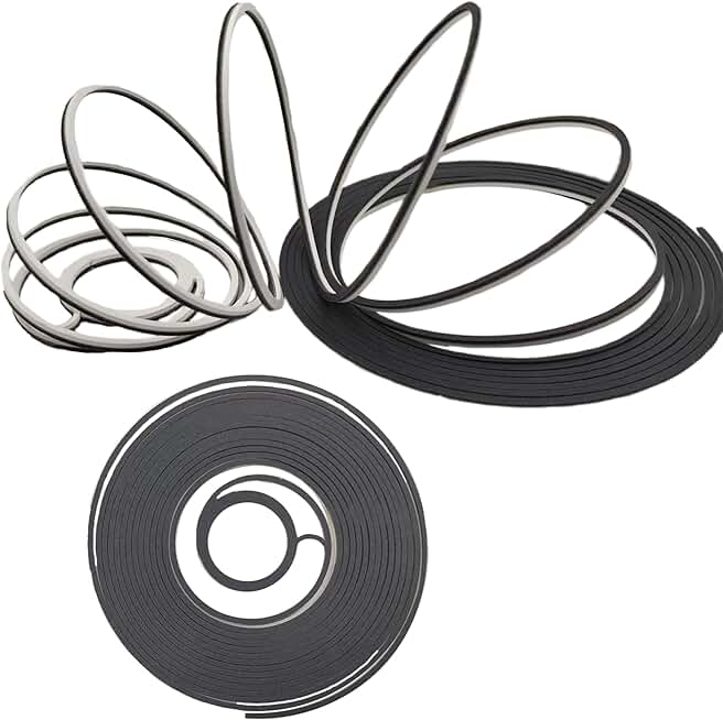 Tip Seal Kit Service Substitute for Edwards ESDP 15, PTFE, Alternative Solution for Dry Scroll Vacuum Pump Maintenance and Repair in Labs and Institutes, Scientific R&D Center. Black, One Set (2 Pcs)