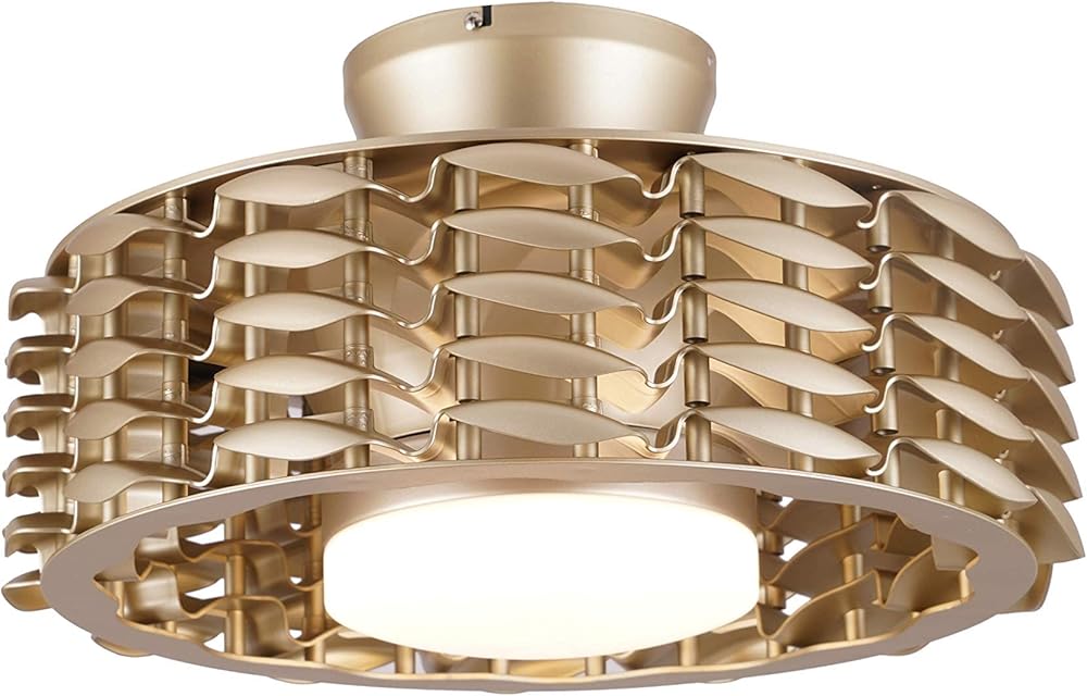 Oceano Bladeless Ceiling Fan, 6 Speeds with LED Light, 23