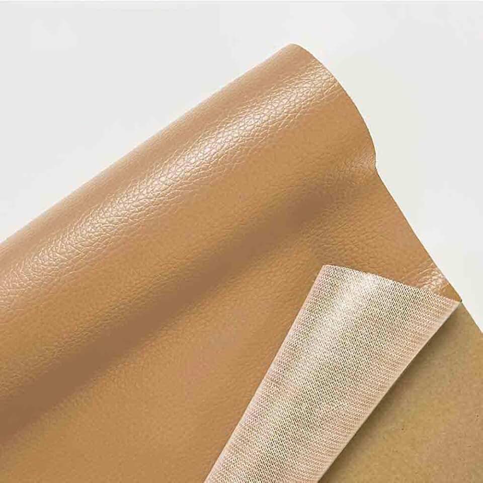 Leather Repair Tape Leather Repair Patch Self-Adhesive Leather Repair Kit for Car Seat Sofas Handbags Furniture (Beige Yellow,318x52 inch)