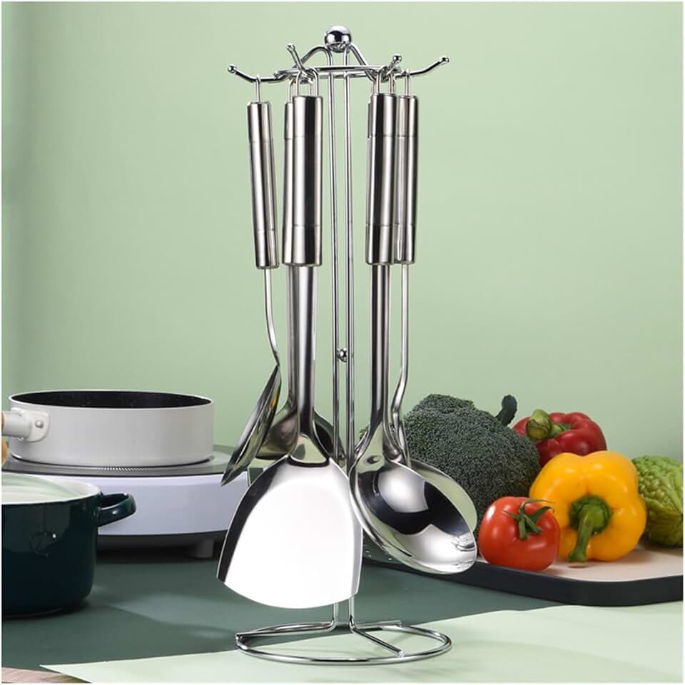 CSCDD Anti-scalding Handle Kitchen Utensils Set Kitchen Household Cooking