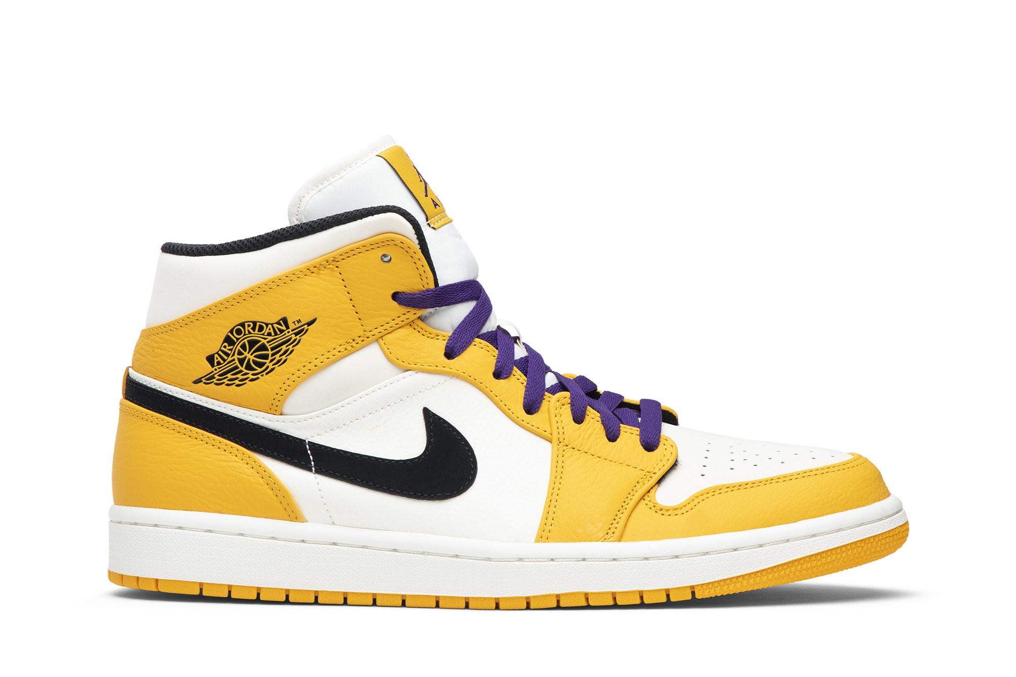 Air Jordan 1 Mid 'Lakers' 852542-700