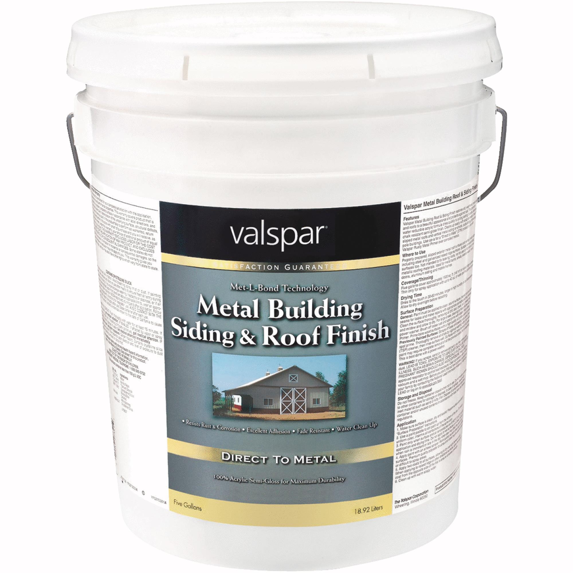 Valspar Metal Siding And Roof Paint