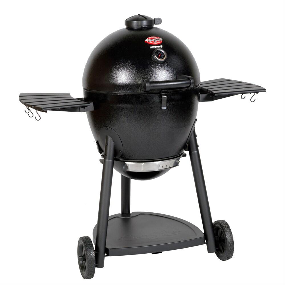 Char-Griller AKORN 20-in W Black Kamado Charcoal Grill