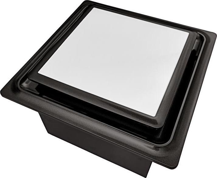 Aero Pure 0.9-Sone 110-CFM Oil Rubbed Bronze Decorative Lighted Bathroom Fan ENERGY STAR